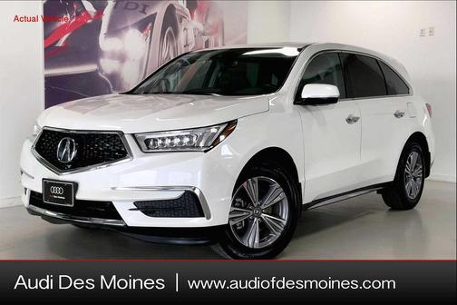 Platinum White Pearl 2020 Acura MDX 3.5L