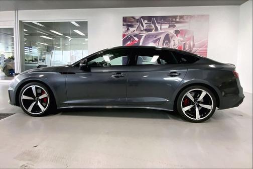 Daytona Gray Pearl Effect 2023 Audi A5 Sportback 45 S Line Premium Plus