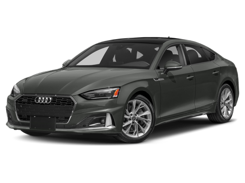 Daytona Gray Metallic 2021 Audi A5 Sportback 45 S Line Premium Plus