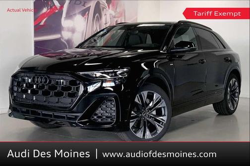 Mythos Black Metallic 2026 Audi Q8 55 Premium Plus