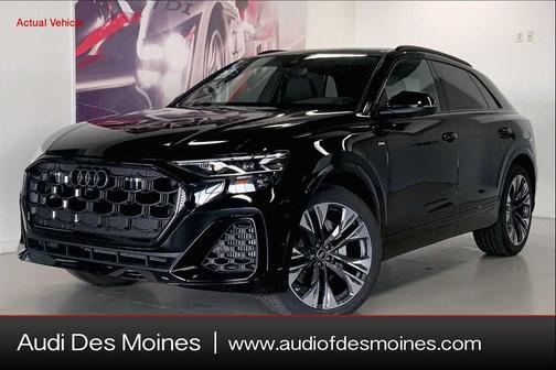 Mythos Black Metallic 2026 Audi Q8 55 Premium Plus