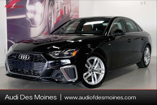 Mythos Black Metallic 2024 Audi A4 45 S line Premium Plus