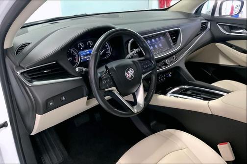 White Frost Tricoat 2023 Buick Enclave Essence AWD