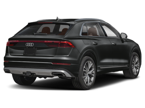 Mythos Black Metallic 2026 Audi Q8 55 Prestige