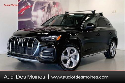 Mythos Black Metallic 2021 Audi Q5 45 Prestige