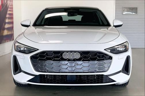 Glacier White Metallic 2025 Audi A5 Premium TFSI quattro S tronic