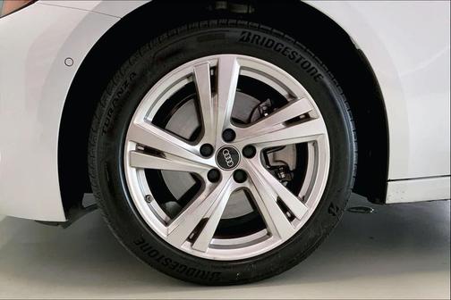 Glacier White Metallic 2025 Audi A5 Premium TFSI quattro S tronic
