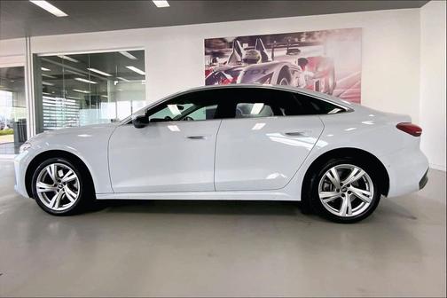 Glacier White Metallic 2025 Audi A5 Premium TFSI quattro S tronic