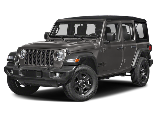 Granite Crystal Metallic Clearcoat 2024 Jeep Wrangler Sport S
