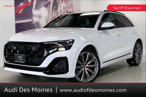 Glacier White Metallic 2026 Audi Q8 55 Prestige