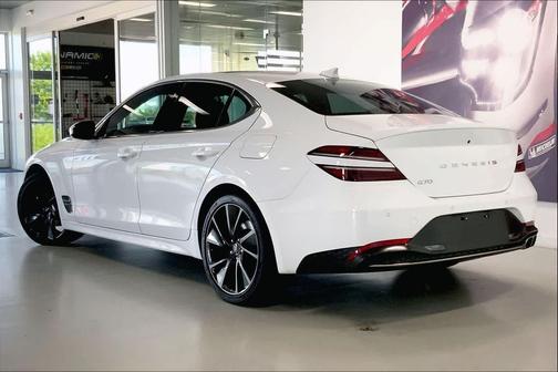 Alta White 2023 Genesis G70 2.0T RWD