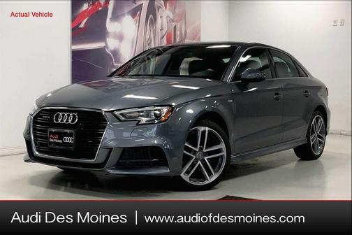 Monsoon Gray Metallic 2018 Audi A3 2.0T Premium