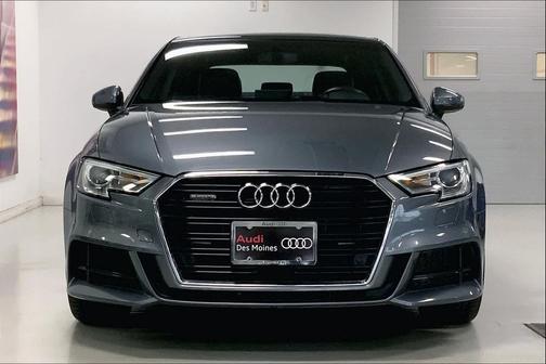 Monsoon Gray Metallic 2018 Audi A3 2.0T Premium