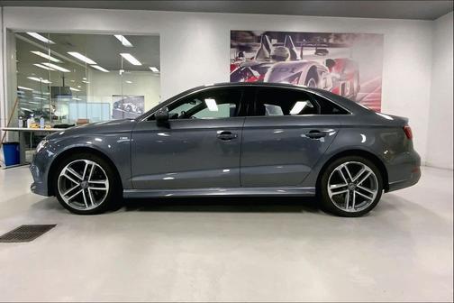 Monsoon Gray Metallic 2018 Audi A3 2.0T Premium