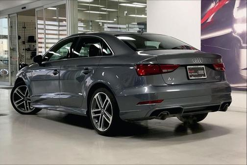 Monsoon Gray Metallic 2018 Audi A3 2.0T Premium