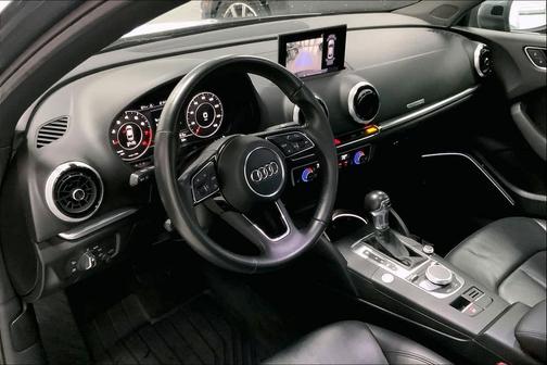 Monsoon Gray Metallic 2018 Audi A3 2.0T Premium