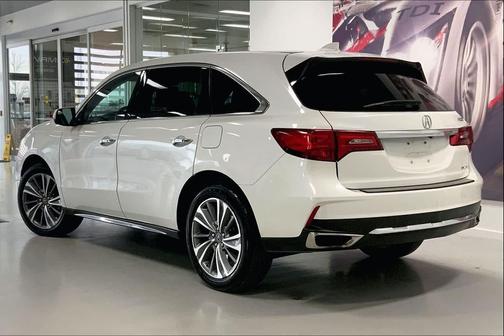 White Diamond Pearl 2017 Acura MDX 3.5L w/Technology Package