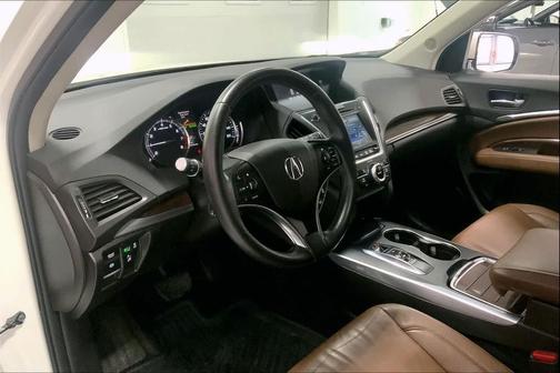 White Diamond Pearl 2017 Acura MDX 3.5L w/Technology Package