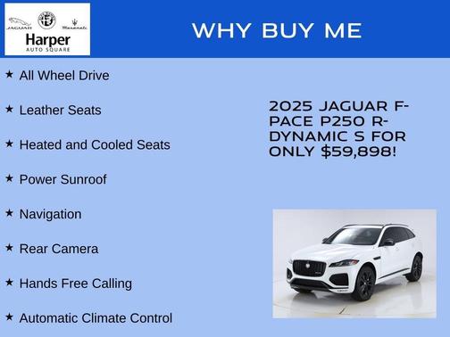 2025 Jaguar F-PACE P250 R-Dynamic S