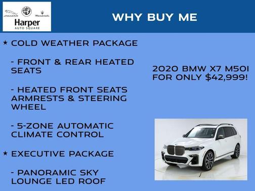 2020 BMW X7 M50i