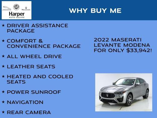 Grigio Metallic 2022 Maserati Levante Modena