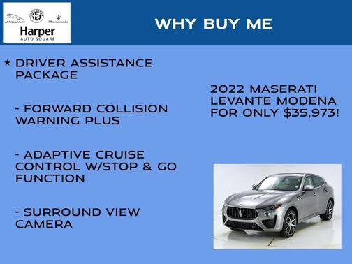 Grigio Metallic 2022 Maserati Levante Modena