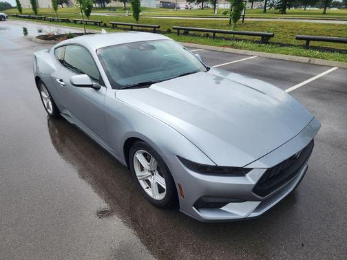 Iconic Silver Metallic 2026 Ford Mustang EcoBoost Premium