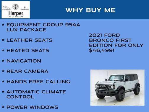 2021 Ford Bronco First Edition