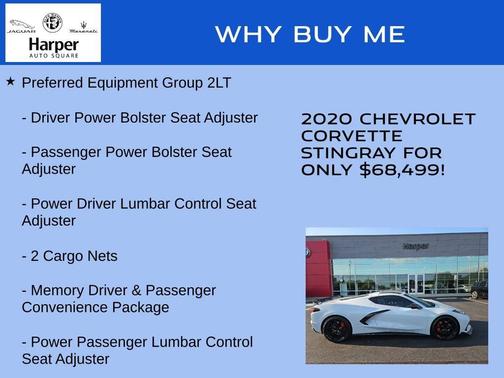 2020 Chevrolet Corvette Stingray w/2LT