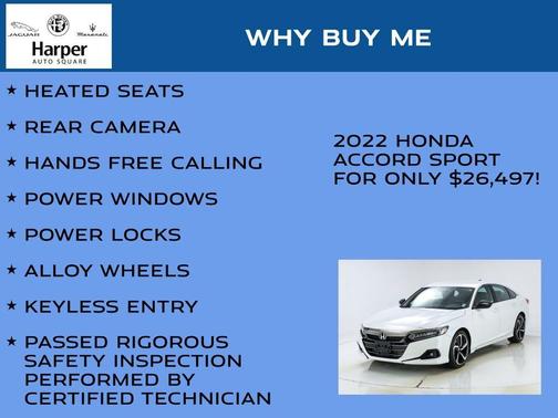 2022 Honda Accord Sport 1.5T