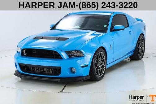 Grabber Blue 2013 Ford Shelby GT500 Base