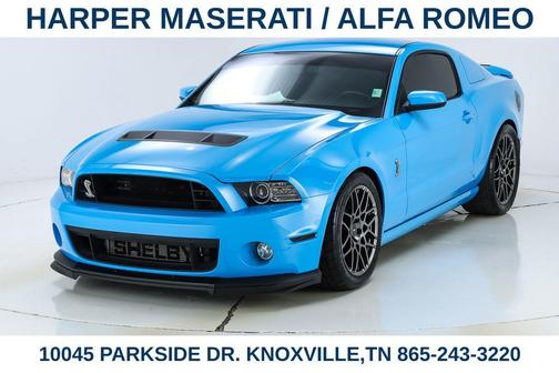 Grabber Blue 2013 Ford Shelby GT500 Base