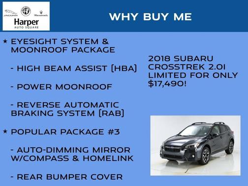 2018 Subaru Crosstrek 2.0i Limited