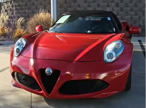 2020 Alfa Romeo 4C Spider Spider