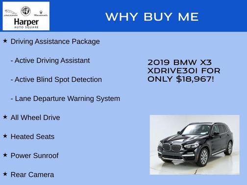 2019 BMW X3 xDrive30i