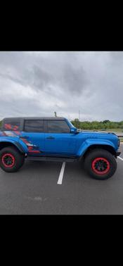 Velocity Blue Metallic 2024 Ford Bronco Raptor