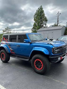 Velocity Blue Metallic 2024 Ford Bronco Raptor