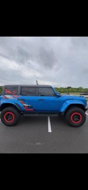 Velocity Blue Metallic 2024 Ford Bronco Raptor
