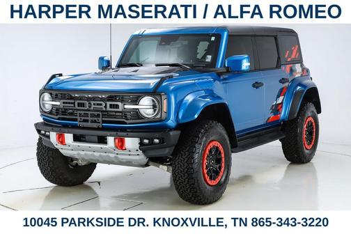 Velocity Blue Metallic 2024 Ford Bronco Raptor