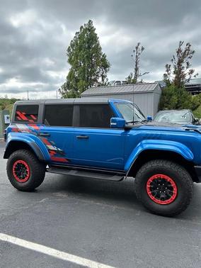 Velocity Blue Metallic 2024 Ford Bronco Raptor