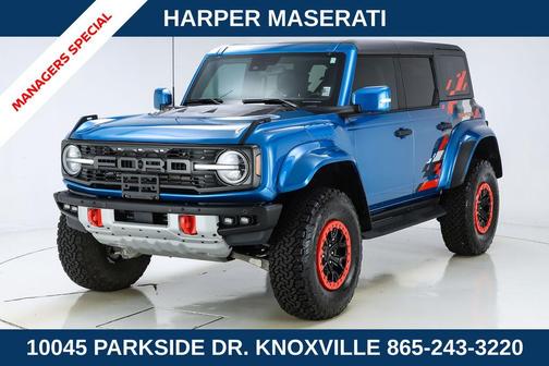 Velocity Blue Metallic 2024 Ford Bronco Raptor