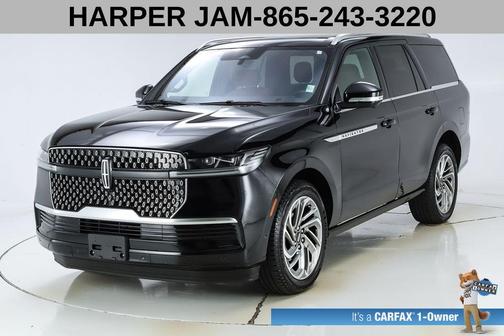 Infinite Black Metallic 2025 Lincoln Navigator Reserve