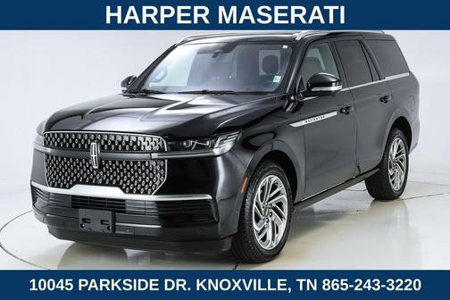 Infinite Black Metallic 2025 Lincoln Navigator Reserve