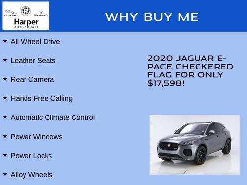 2020 Jaguar E-PACE Checkered Flag Edition