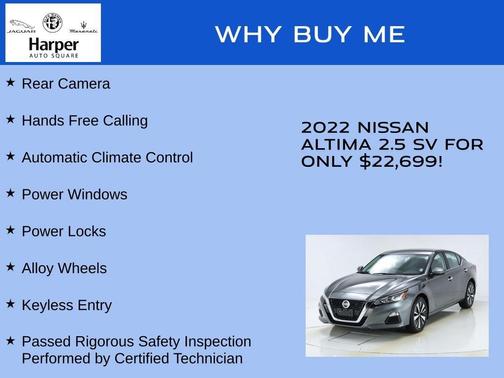 2022 Nissan Altima 2.5 SV