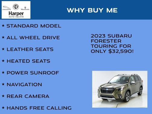 Autumn Green Metallic 2023 Subaru Forester Touring