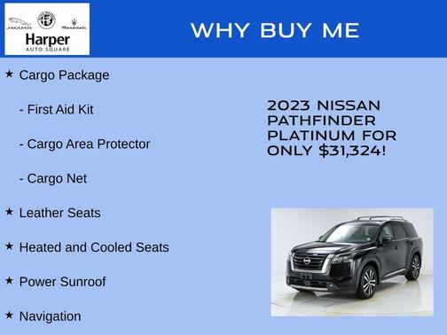 2023 Nissan Pathfinder Platinum