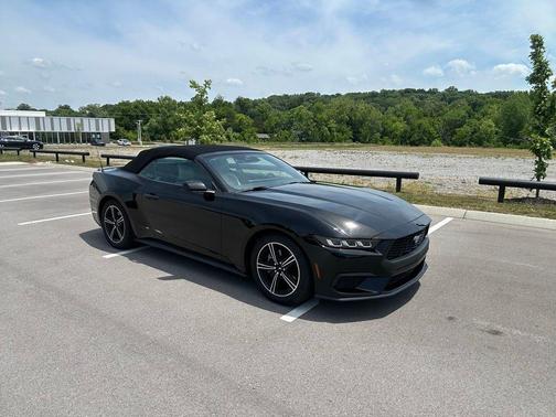Shadow Black 2024 Ford Mustang EcoBoost Premium