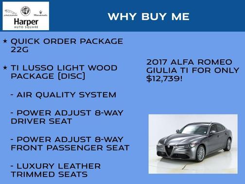 2017 Alfa Romeo Giulia Ti