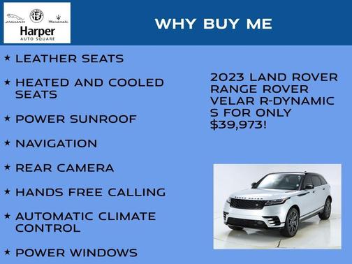 2023 Land Rover Range Rover Velar S R-Dynamic